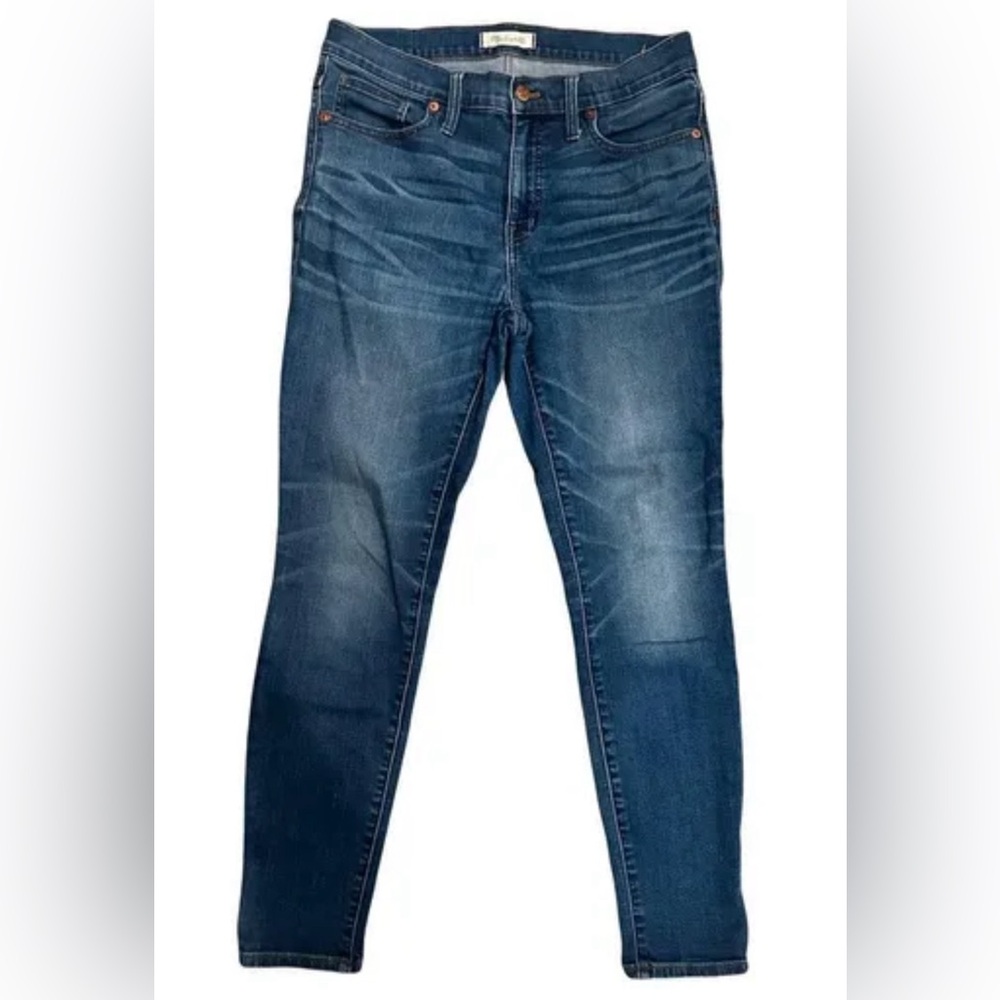 Size 28 high rise skinny jeans by Madewell